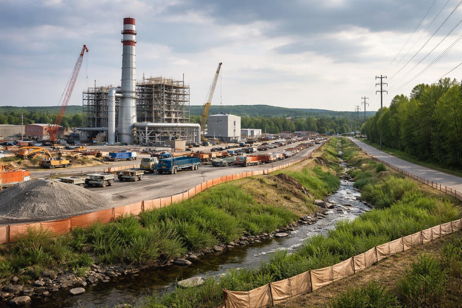 Ce implică evaluarea de mediu pentru centrala pe gaz a Tactic Energy S.R.L.?