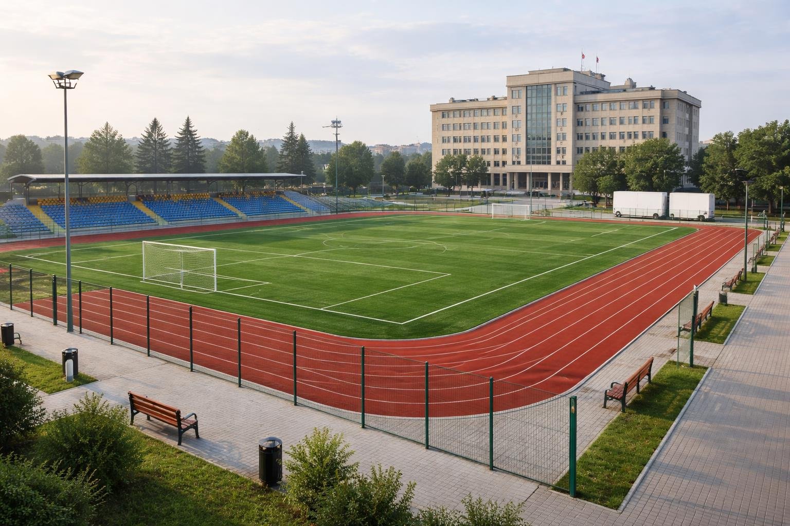 Consiliul Local Bacău actualizează indicatorii financiari pentru Athletic Park, investiție de peste 72 de milioane de lei